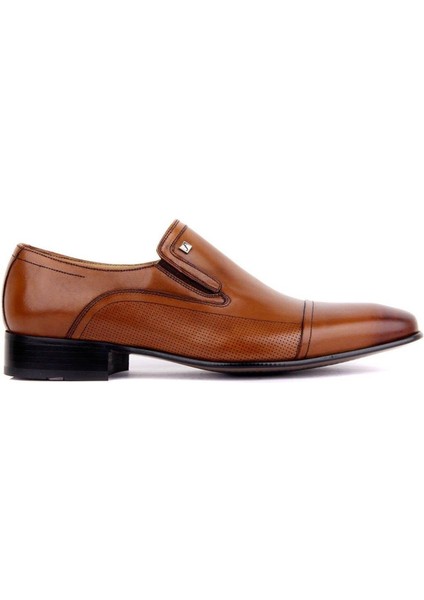Bağcıksız Taba Deri Erkek Klasik Ayakkabı 3015 875
