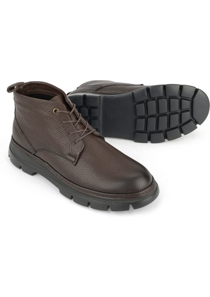 , Erkek Hakiki Deri Bot 1531007Z384 Kahve fırsatları