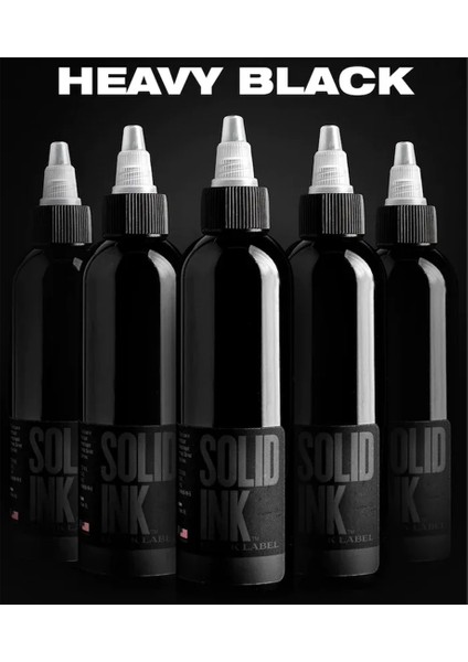 - Black Label Heavy Black - 4OZ/120ML