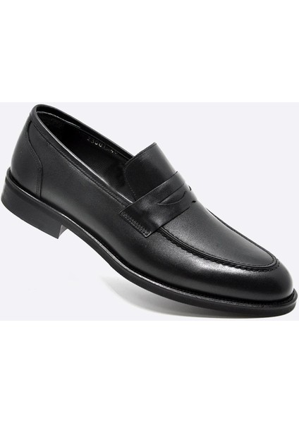 Hakiki Deri Günlük Erkek Ayakkabı Siyah 9810