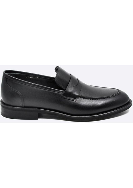 Hakiki Deri Günlük Erkek Ayakkabı Siyah 9810 modelleri