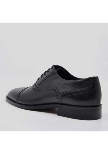 Hakiki Deri Erkek Klasik Ayakkabı Siyah 9750