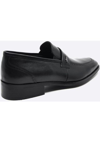 Bağcıksız Siyah Neolit Taban Erkek Klasik Ayakkabı 8532 114 modelleri