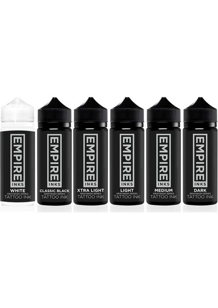 Graywash Series - 6 Bottle Full Set - 4OZ/120ML