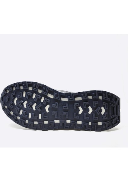Hakiki Deri Sneaker Erkek Ayakkabı Lacivert 9944