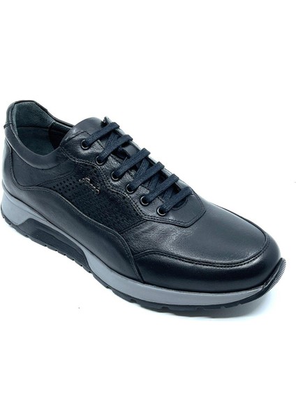 Hakiki Deri Siyah Sneaker Erkek Ayakkabı 2721 306 fiyatları