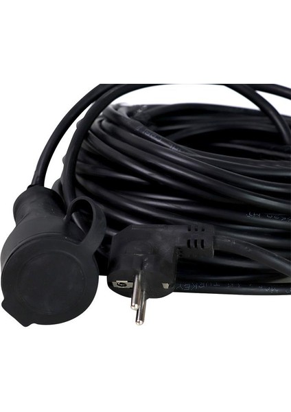 3x2,5 - 20MT. Dişi Seyyar Uzatma Kablosu Cca