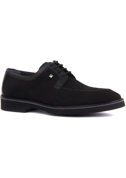 Bağcıklı Siyah Nubuk Erkek Günlük Ayakkabı 9600 983 46