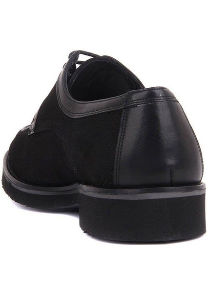 Bağcıklı Siyah Nubuk Erkek Günlük Ayakkabı 9600 983 46 fırsatları