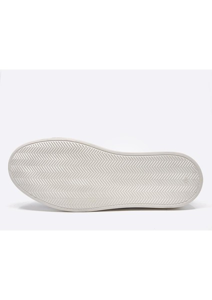 Hakiki Deri Sneaker Erkek Ayakkabı Lacivert 9962