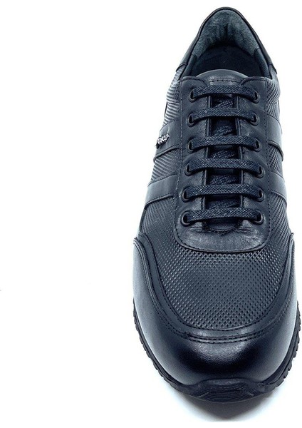 Hakiki Deri Siyah Kışlık Sneaker Erkek Ayakkabı 2513 46 fırsatları