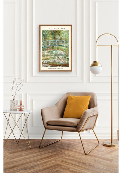 Claude Monet Ahşap Çerçeveli Tablo fiyatları