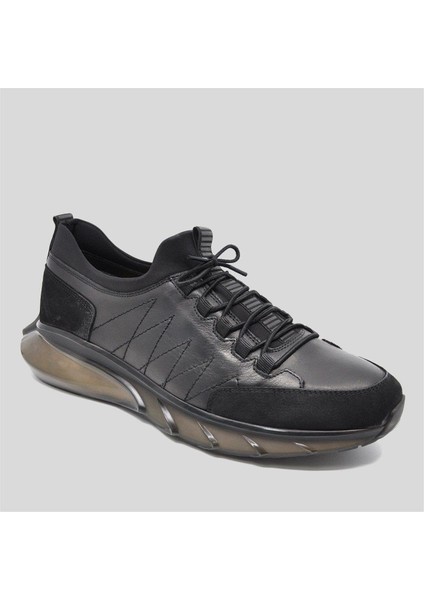 Siyah Erkek Spor Sneaker Air Taban 9743 430 modelleri