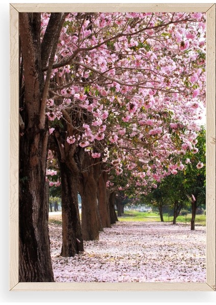 Manzara Ahşap Çerçeveli Tablo