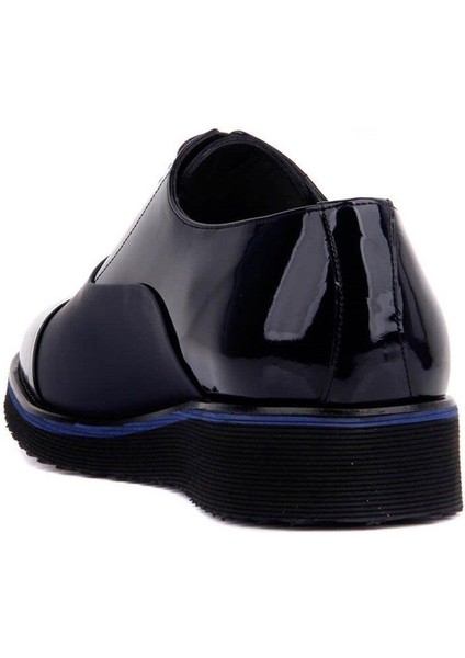 Bağcıklı Lacivert Rugan Erkek Günlük Ayakkabı 6590 848 328 fırsatları