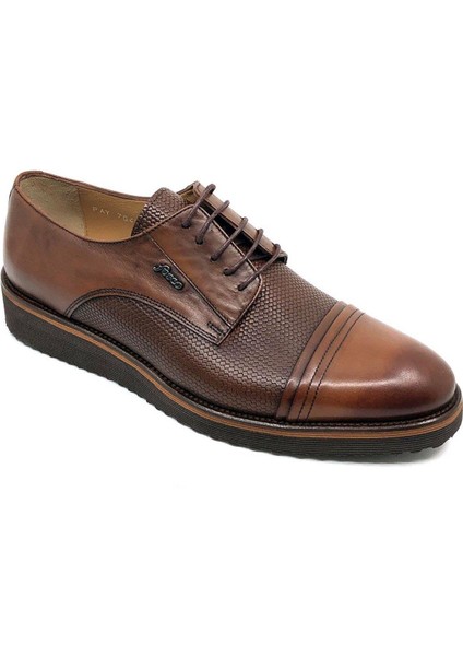 Bağcıklı Taba Deri Erkek Günlük Ayakkabı 7042 45 768
