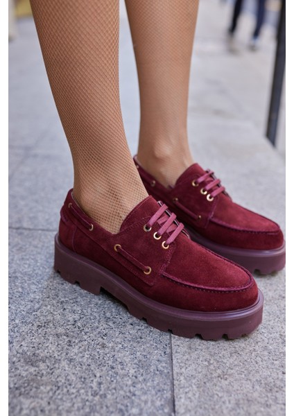 Alvarez Kadın Kahve Gercek Suet Bagcıklı Loafer fırsatları