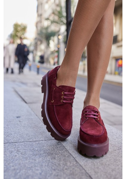 Alvarez Kadın Kahve Gercek Suet Bagcıklı Loafer indirimleri