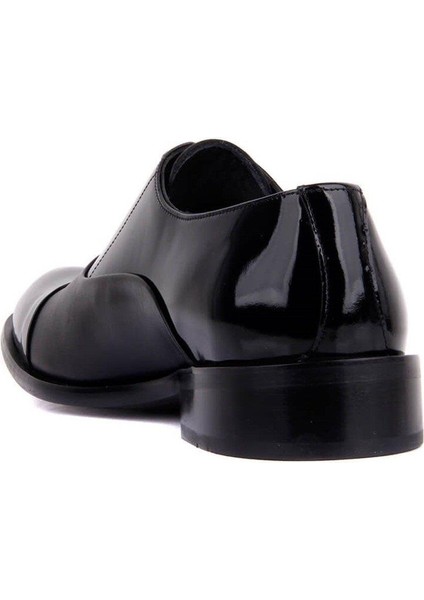 Bağcıklı Siyah Rugan Deri Erkek Klasik Ayakkabı 2250 430 114 fırsatları