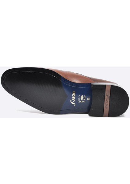 Hakiki Deri Bağcıksız Taba Erkek Ayakkabı 2887 875