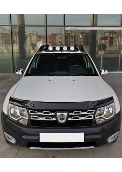Dacia Duster 2018-2024 Sonrası Kaput Rüzgarlığı Koruyucu Ön Kaput Koruma ve Rüzgarlık Aksesuarı