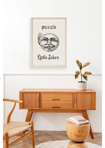 Duke's Little Joker Ahşap Çerçeveli Tablo modelleri