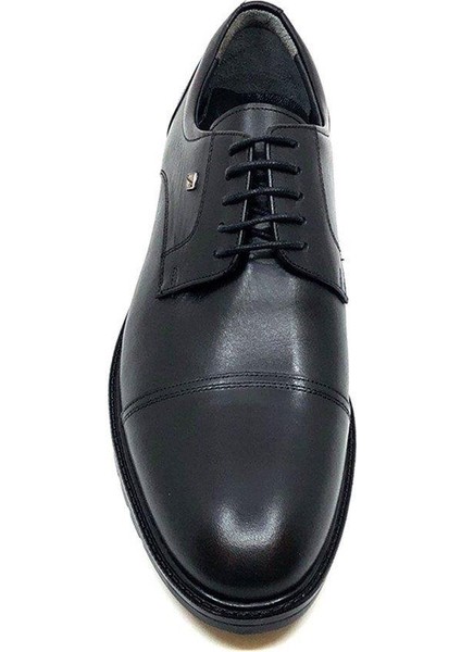 Bağcıklı Siyah Hakiki Deri Kauçuk Taban Erkek Günlük Ayakkabı 8589 46 modelleri