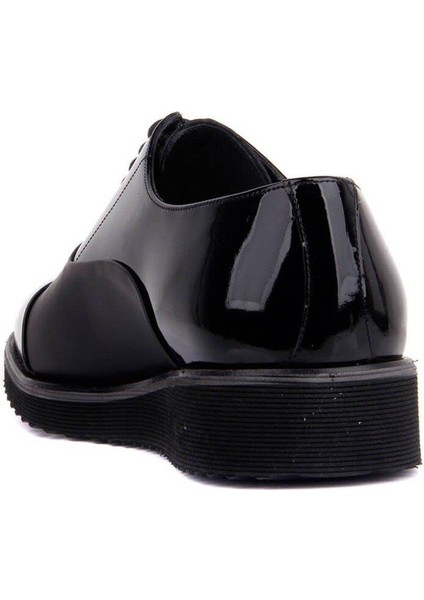 Bağcıklı Siyah Rugan Erkek Günlük Ayakkabı 6590 430 327 fırsatları