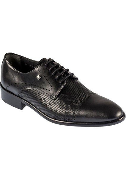 Siyah Hakiki Deri Klasik Erkek Ayakkabı 9593 114 indirimleri