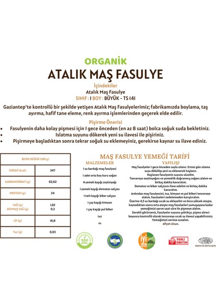 Atalık Maş Fasulye - 5 Kilo modelleri