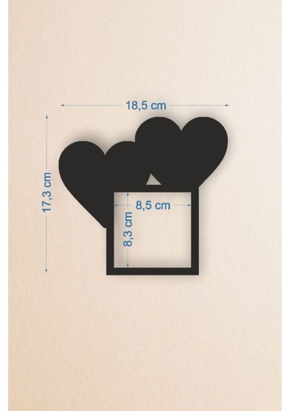 Kalpler Temalı Ahşap Priz-Anahtar Çerçevesi (Hediyeli) modelleri