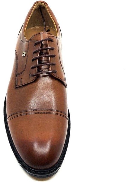 Bağcıklı Taba Hakiki Deri Kauçuk Taban Erkek Günlük Ayakkabı 8589 45 modelleri