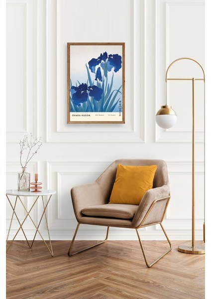 Ohara Koson Ahşap Çerçeveli Tablo fiyatları