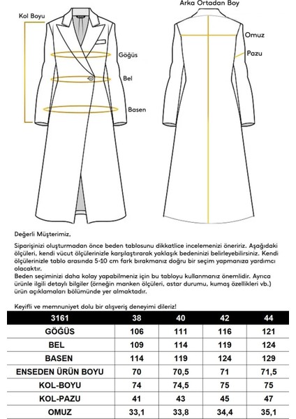 Pelerin ve Kol Patı Detaylı Kruvaze Kısa Kaban AÇIK GRİ 3161