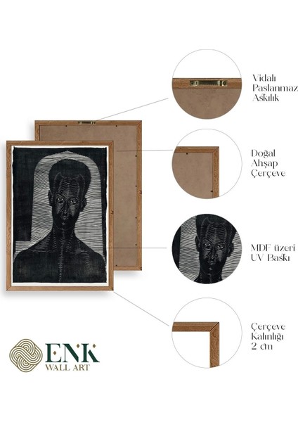 Samuel Jessurun Ahşap Çerçeveli Tablo fırsatları