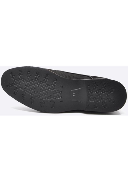 Siyah Hakiki Deri Günlük Erkek Ayakkabı 2960 983 46