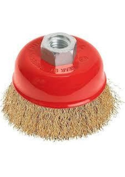 Saçaklı Çanak Fırça 100 mm