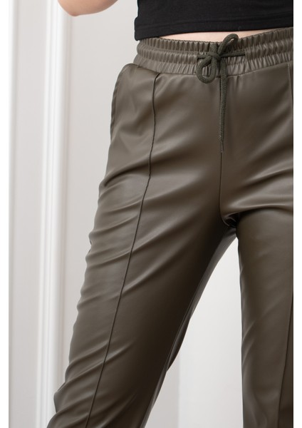 Arıa Ince Şardonlu Deri Pantolon 30322 fırsatları