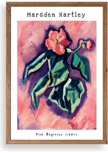 Marsden Hartley Ahşap Çerçeveli Tablo