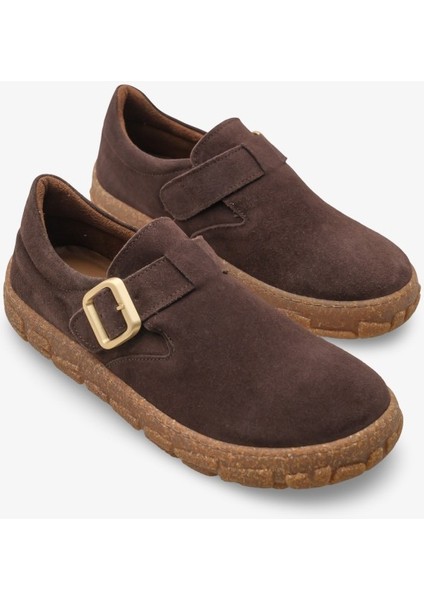 Tamia Kadın Hakiki Deri Günlük Ayakkabı Kahve Süet fiyatları