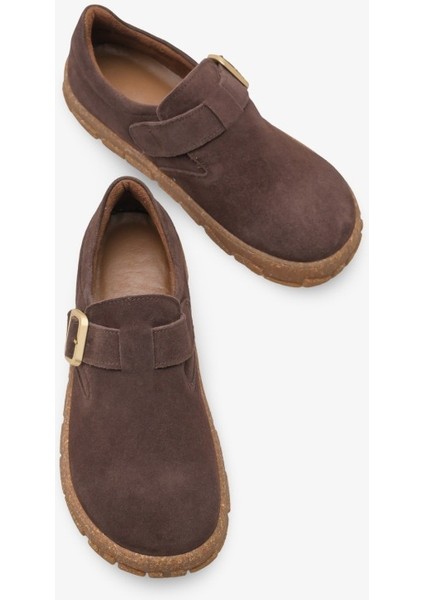 Tamia Kadın Hakiki Deri Günlük Ayakkabı Kahve Süet fırsatları