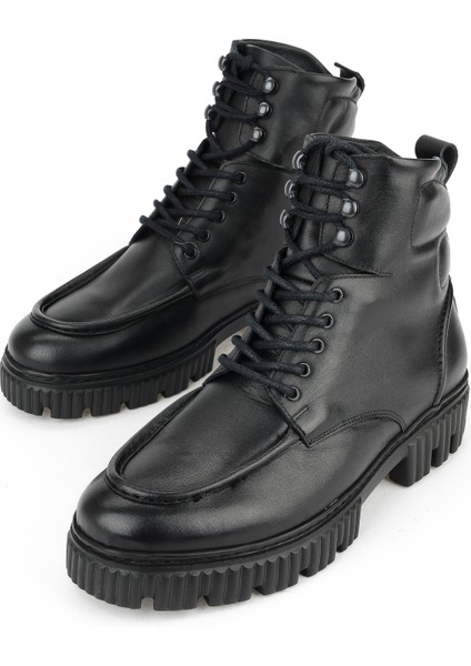 , Erkek Hakiki Deri Bot 1531043Z54063 Siyah indirimleri