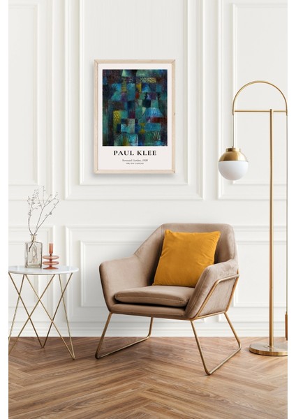 Paul Klee Ahşap Çerçeveli Tablo fiyatları