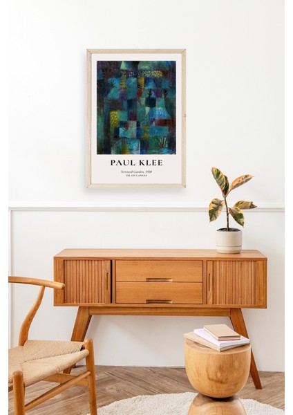 Paul Klee Ahşap Çerçeveli Tablo modelleri