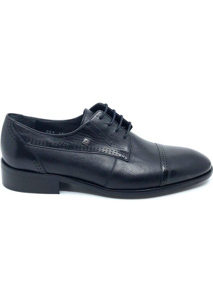 Siyah Hakiki Deri Erkek Ayakkabı 1121 114 903 fiyatları