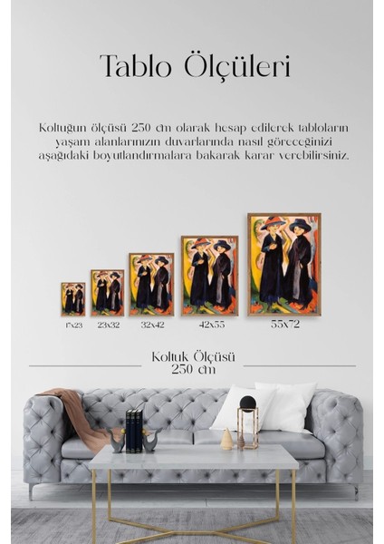 Ernst Ludwig Ahşap Çerçeveli Tablo indirimleri