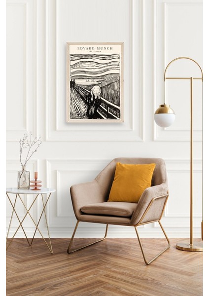 Çığlık Ahşap Çerçeveli Tablo fiyatları