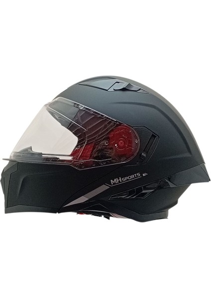 928 Çene Açılır Mat Siyah Kask fırsatları