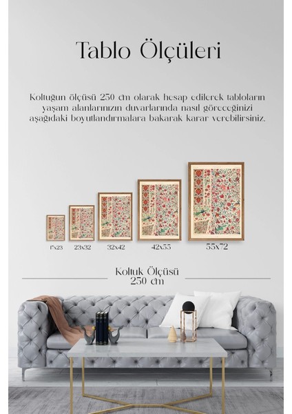 Desen Ahşap Çerçeveli Tablo indirimleri