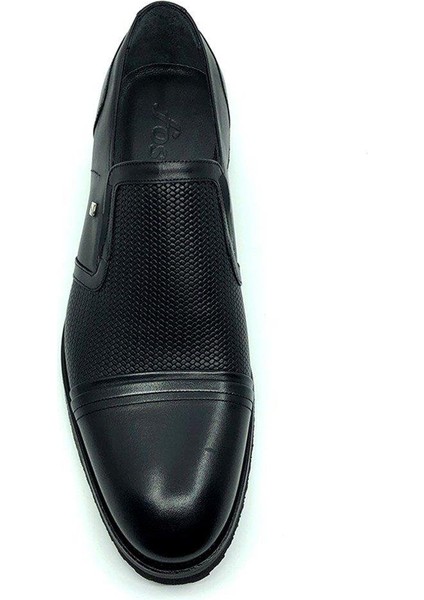 Siyah Hakiki Deri Günlük Erkek Ayakkabı 8502 46 763 modelleri